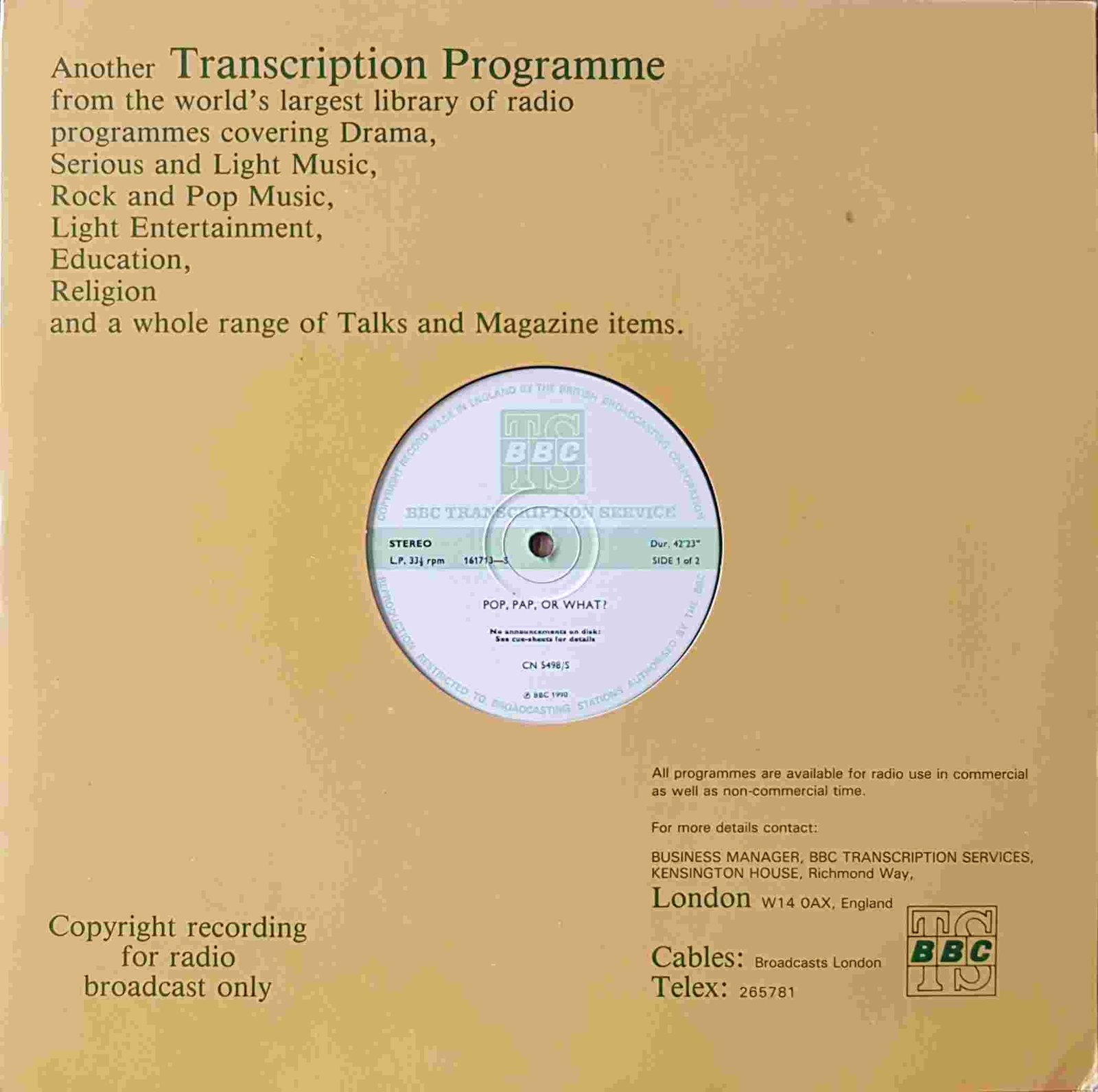 Picture of CN 5498 S cover